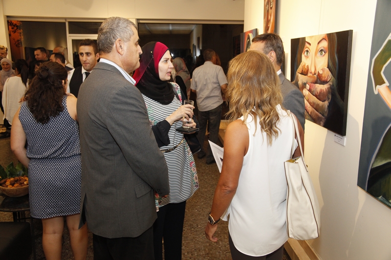 Opening of Nina Taher's Solo Exhibition 'Woman'